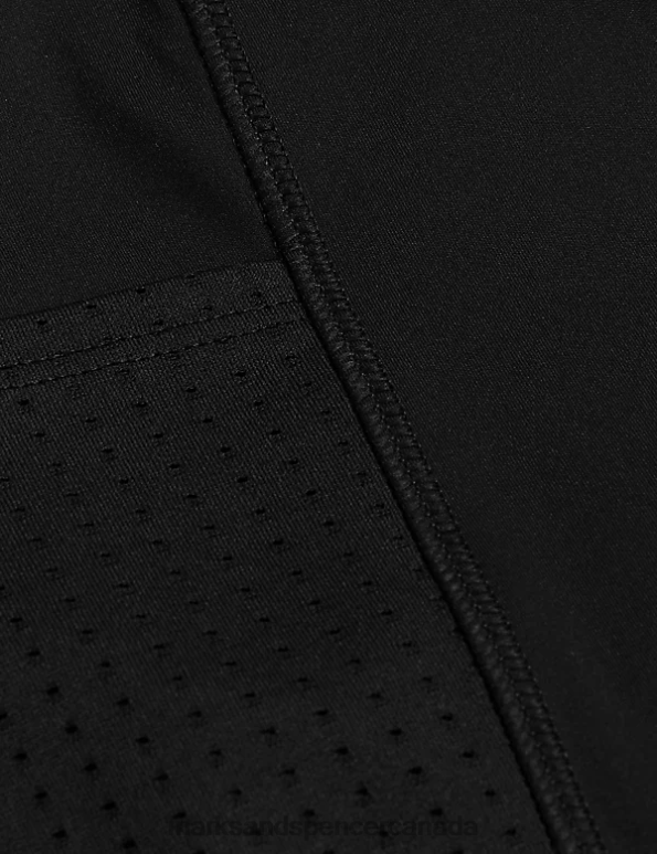 Marks and Spencer sale - Women Black Clothing Marks & Spencer Go Train High Waisted Cropped Gym Leggings 20VTD2265