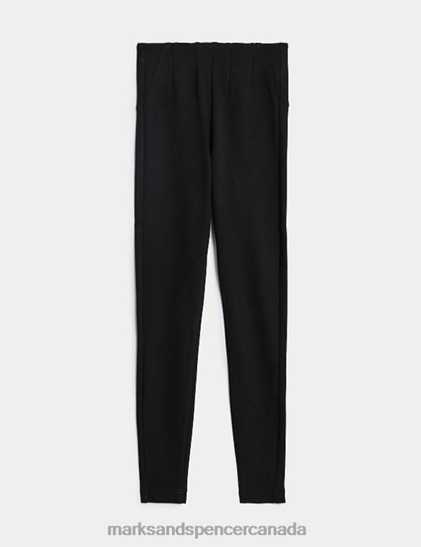 Women Black Clothing Marks & Spencer Magic Shaping High Waisted Leggings 20VTD1932 - Marks and Spencer outlet