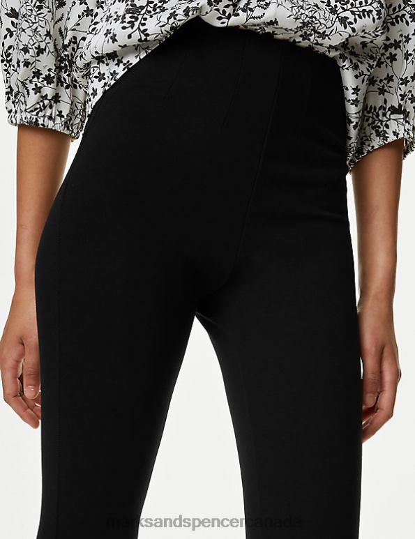 Women Black Clothing Marks & Spencer Magic Shaping High Waisted Leggings 20VTD1932 - Marks and Spencer outlet
