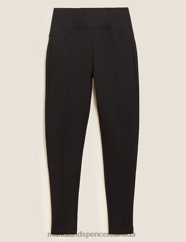 Marks and Spencer Canada - Women Black Clothing Marks & Spencer Magic Shaping High Waisted Leggings 20VTD3227