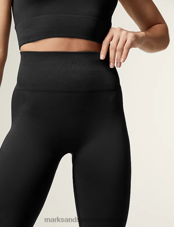 Women Carbon Clothing Marks & Spencer Go Seamless High Waisted Gym Leggings 20VTD715 - Marks and Spencer online