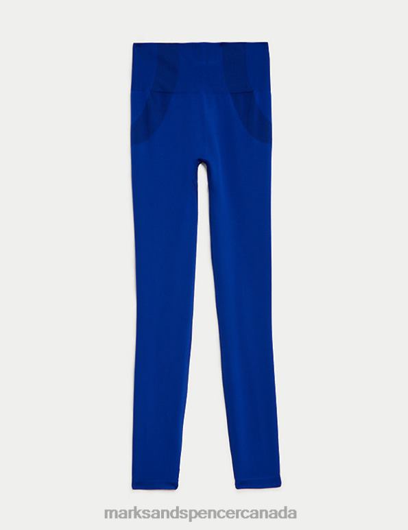 Marks and Spencer near me - Women Cobalt Clothing Marks & Spencer Go Seamless High Waisted Gym Leggings 20VTD1939