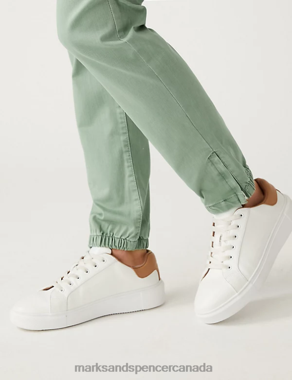 Women Onyx Clothing Marks & Spencer Cotton Rich Slim Fit Joggers 20VTD757 - Marks and Spencer online