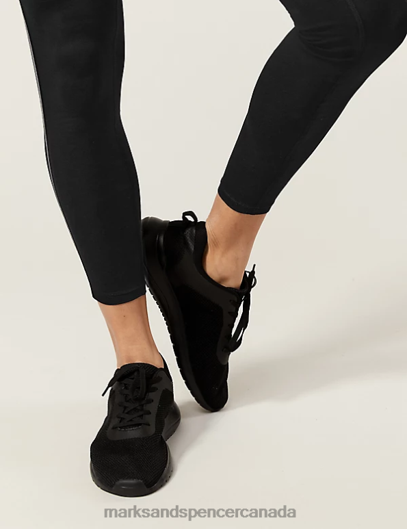 Marks and Spencer near me - Women Black Clothing Marks & Spencer Go Easy High Waisted Gym Leggings 20VTD2911