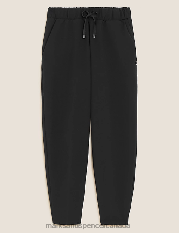 Women Black Clothing Marks & Spencer Stormwear High Waisted Walking Trousers 20VTD3449 - Marks and Spencer online