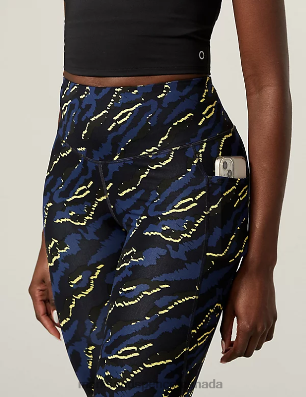 Marks and Spencer near me - Women Carbon Clothing Marks & Spencer Go Train Printed High Waisted Gym Leggings 20VTD3233