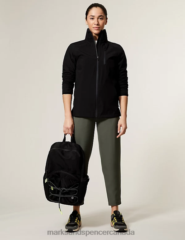 Marks and Spencer sale - Women Dark Olive Clothing Marks & Spencer Stormwear High Waisted Walking Trousers 20VTD3132