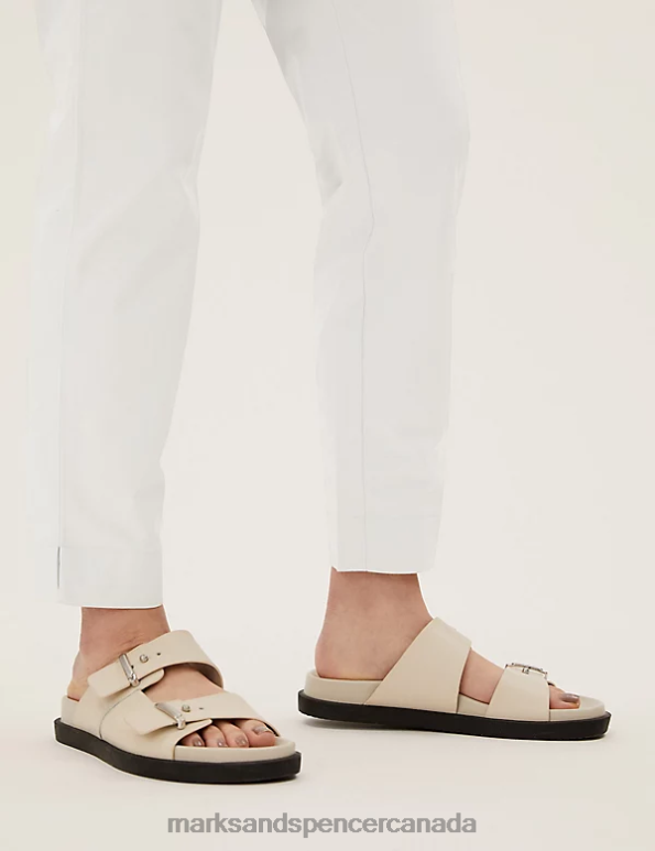 Women Platinum Clothing Marks & Spencer Cotton Rich Tapered Chinos 20VTD481 - Marks and Spencer online