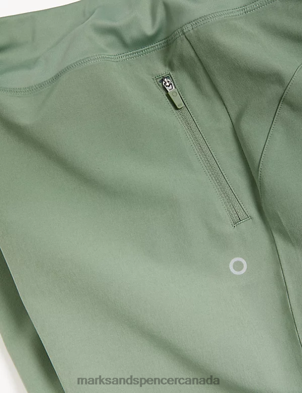 Marks and Spencer near me - Women Bright Sage Clothing Marks & Spencer Stormwear Relaxed Trekking Shorts 20VTD3140