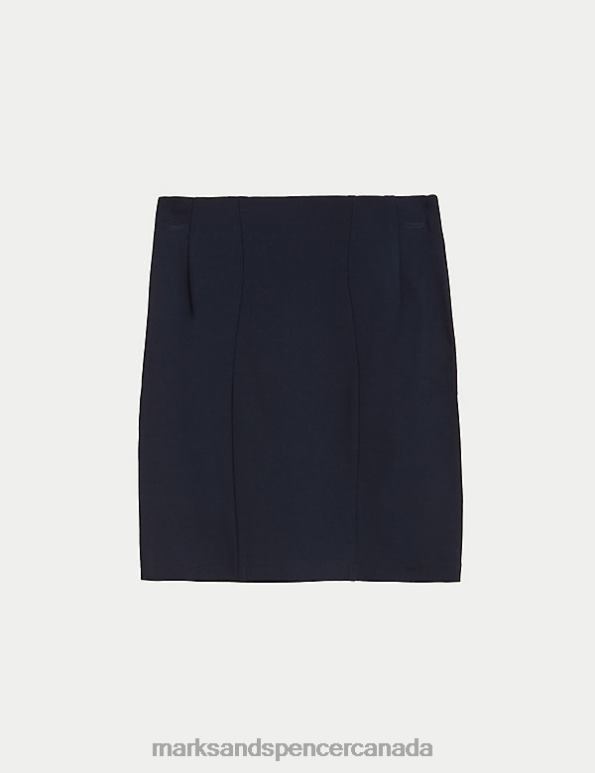 Women Dark Navy Clothing Marks & Spencer Jersey Mini A-Line Skirt 20VTD3143 - Marks and Spencer Canada locations