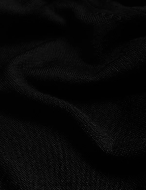 Women Black Clothing Marks & Spencer Pure Merino Wool Crew Neck Cardigan 20VTD1386 - Marks and Spencer Canada locations