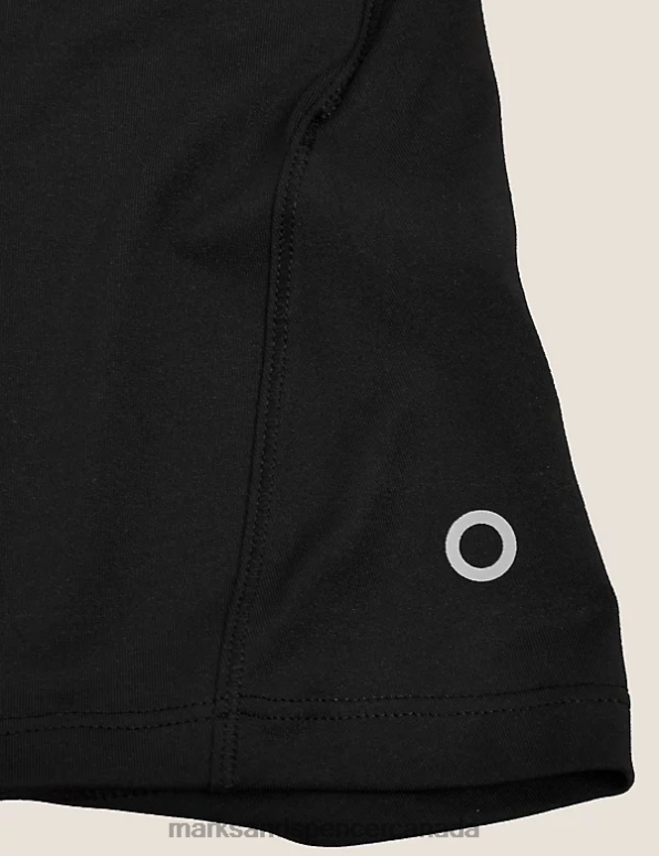 Women Black Clothing Marks & Spencer Scoop Neck Racer Back Vest Top 20VTD3267 - Marks and Spencer Canada locations