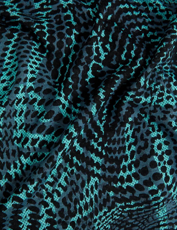 Women Dark Turquoise Clothing Marks & Spencer Scoop Neck 2-in-1 Long Sleeve Top 20VTD3220 - Marks and Spencer Canada locations