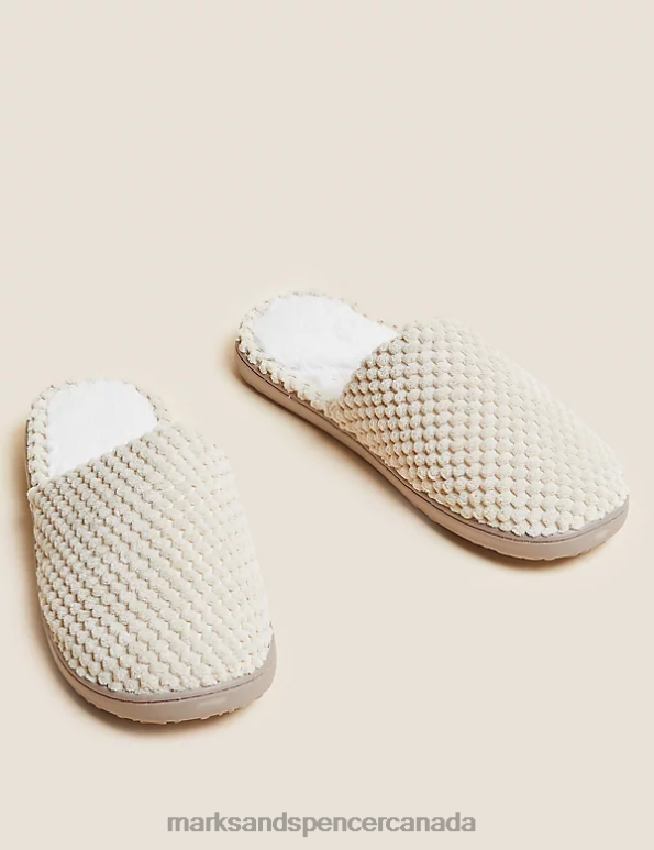 Women Mink Footwear Marks & Spencer Mule Slippers with Secret Support 20VTD3382 - Marks and Spencer outlet