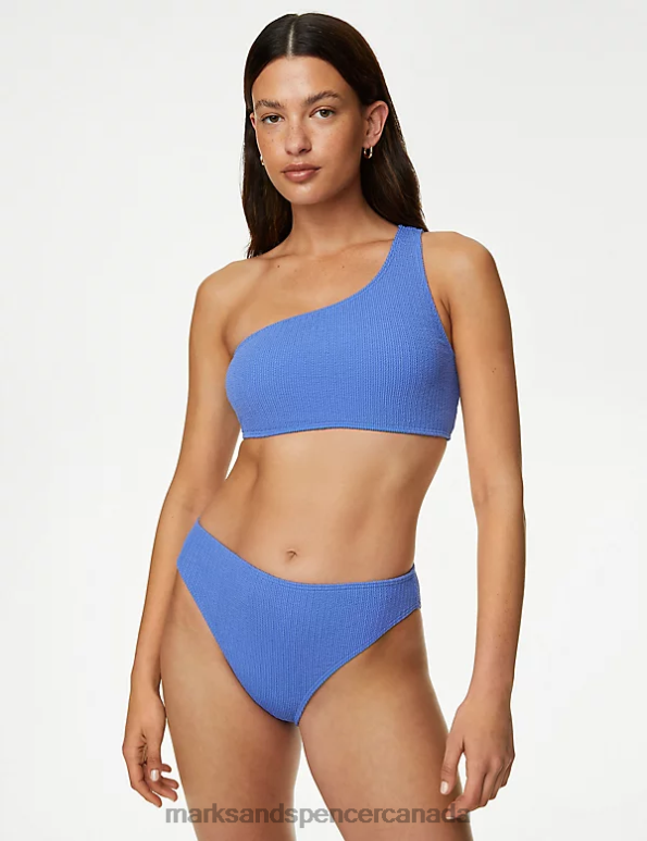 Marks and Spencer sale - Women Lupin Swimwear & Beachwear Marks & Spencer Textured High Waisted Bikini Bottoms 20VTD2485