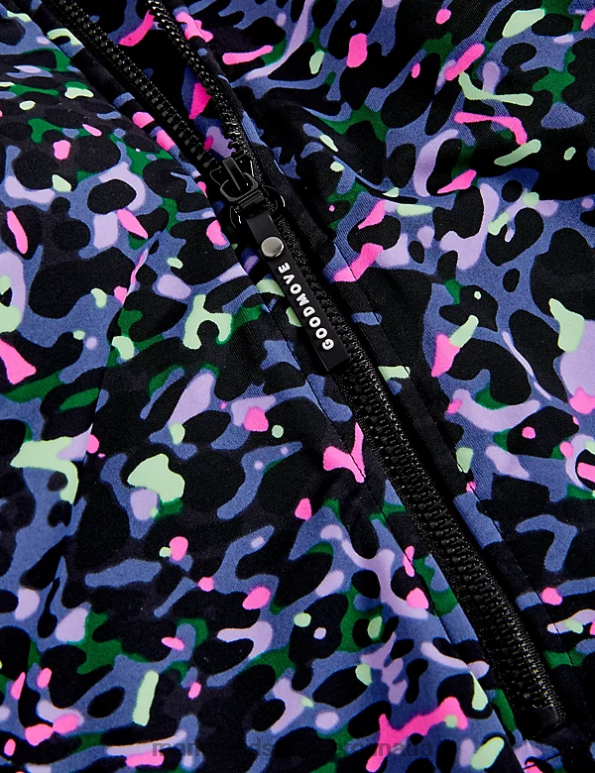 Marks and Spencer sale - Women Lilac Mix Swimwear & Beachwear Marks & Spencer Printed Padded V-Neck Swimsuit 20VTD3215